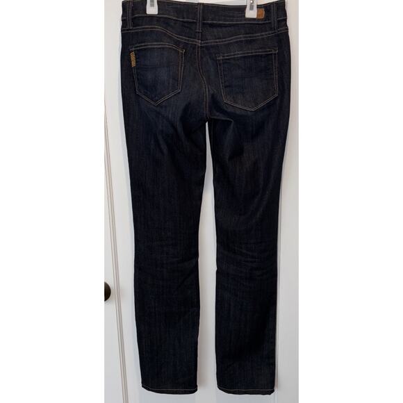 Vintage Paige Jeans Denim Womens 27 Dark Wash Blue Skyline Straight Leg - Picture 2 of 8